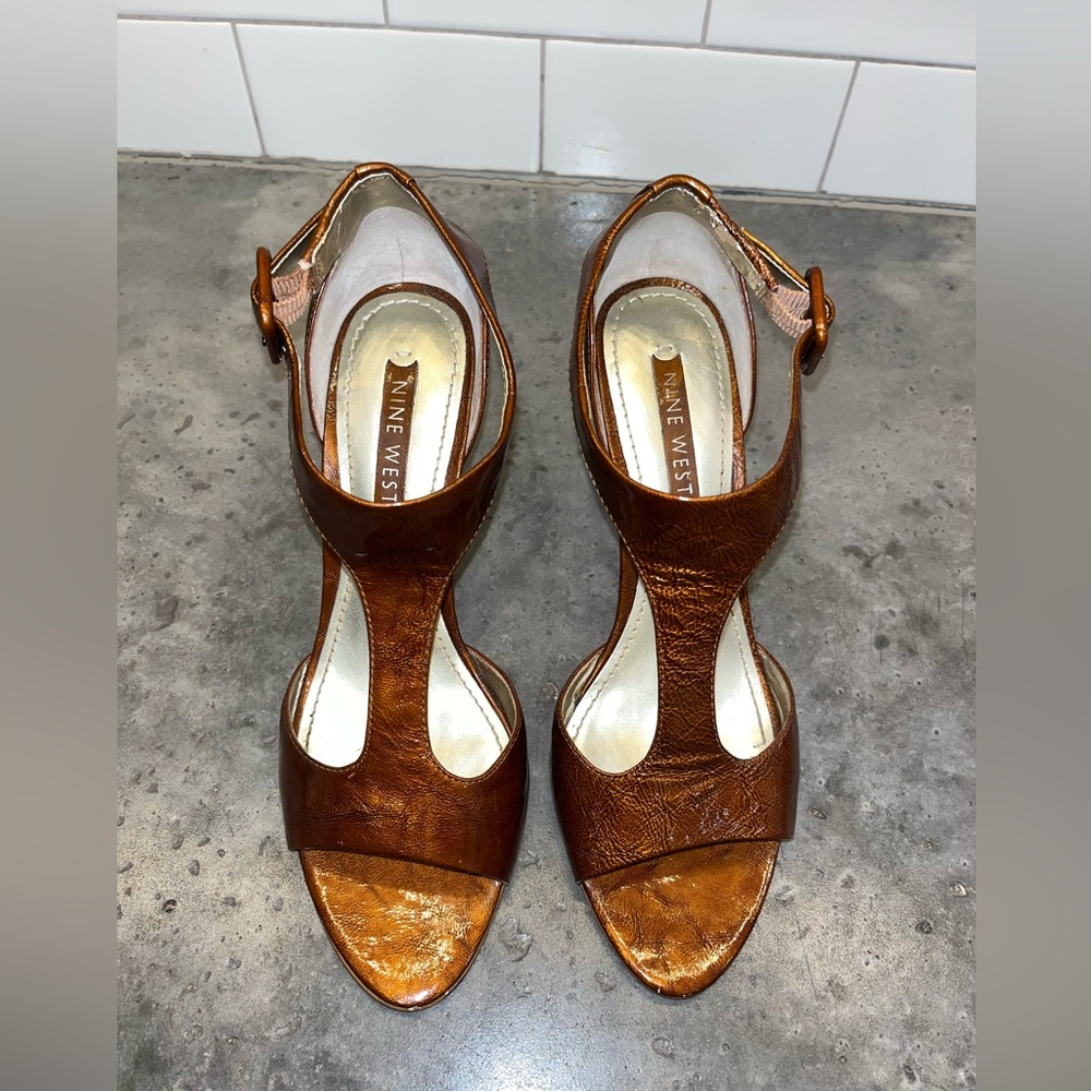 Nine West Brown Heels